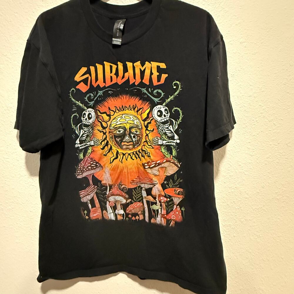 Sublime black 40 oz of freedom band tee size L